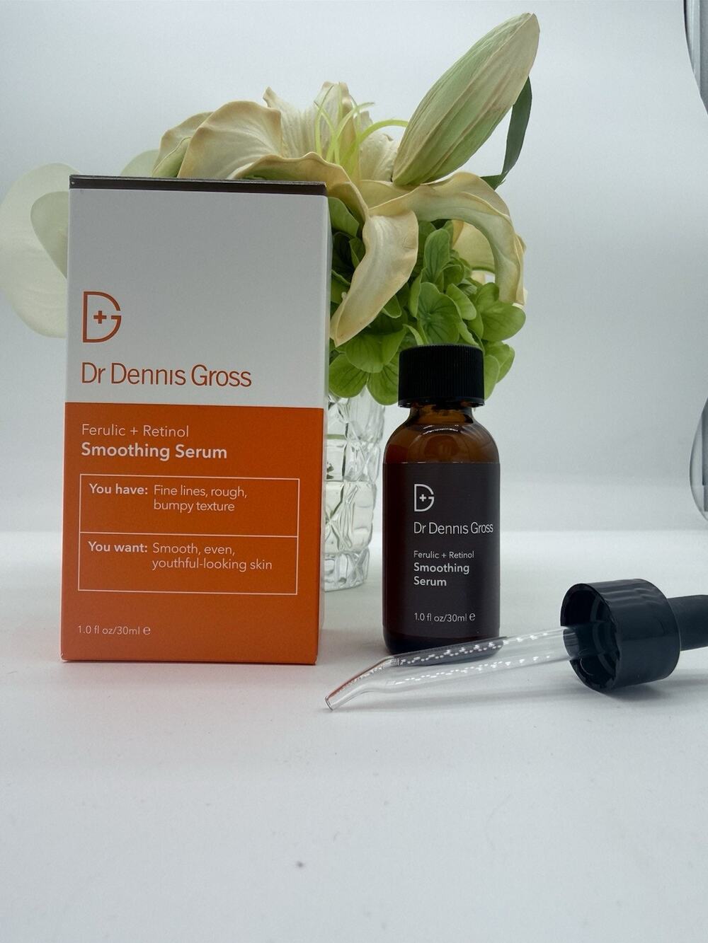 Dr Dennis Gross Ferulic + Retinol Smoothing Serum - 1 fl oz / 30 ml